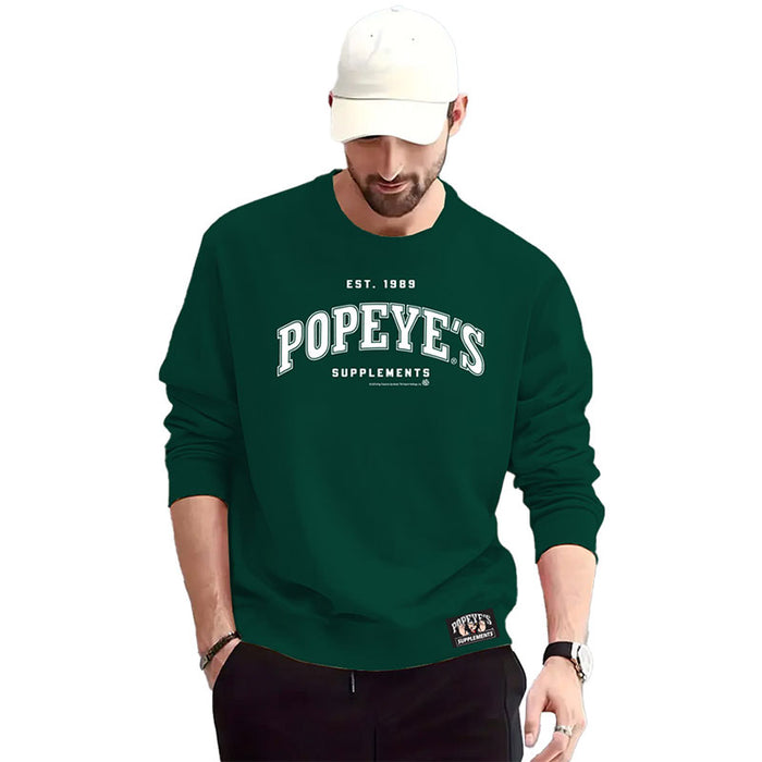 Popeye's Crew-Neck Est. 1989 Green