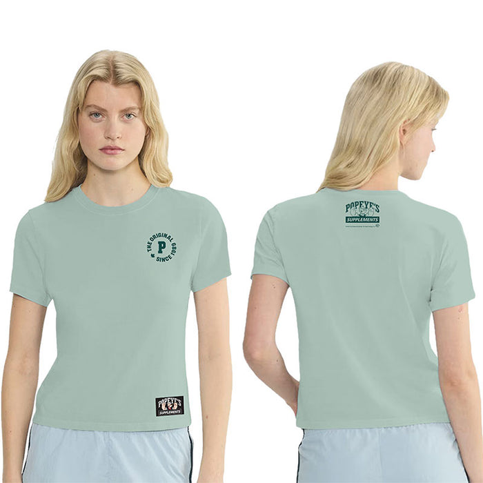 Popeye's Shirt Women's "The Original" Green