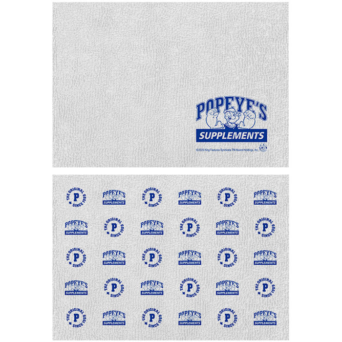 Popeye's Gym Towel Microfibre 14" x 20"