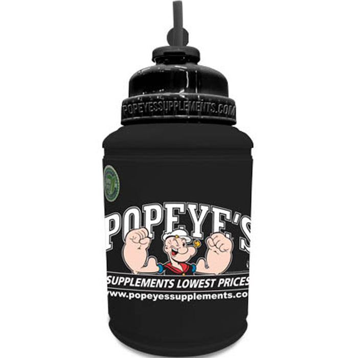 Popeye's Rubberized Flip-N-Sip 1/2 Gallon Power Jug