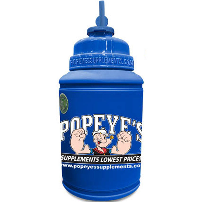 Popeye's Rubberized Flip-N-Sip 1/2 Gallon Power Jug