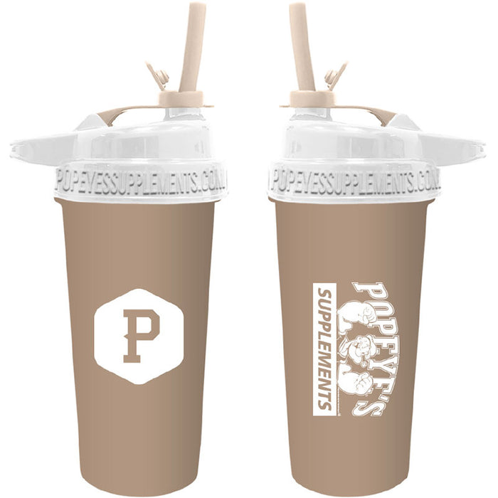 Popeye's Shield Flip-N-Sip Shaker