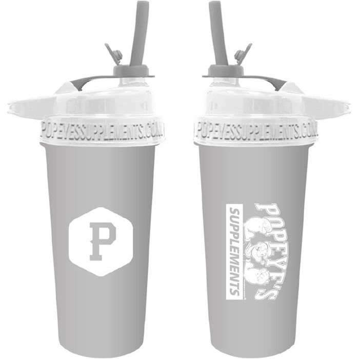 Popeye's Shield Flip-N-Sip Shaker