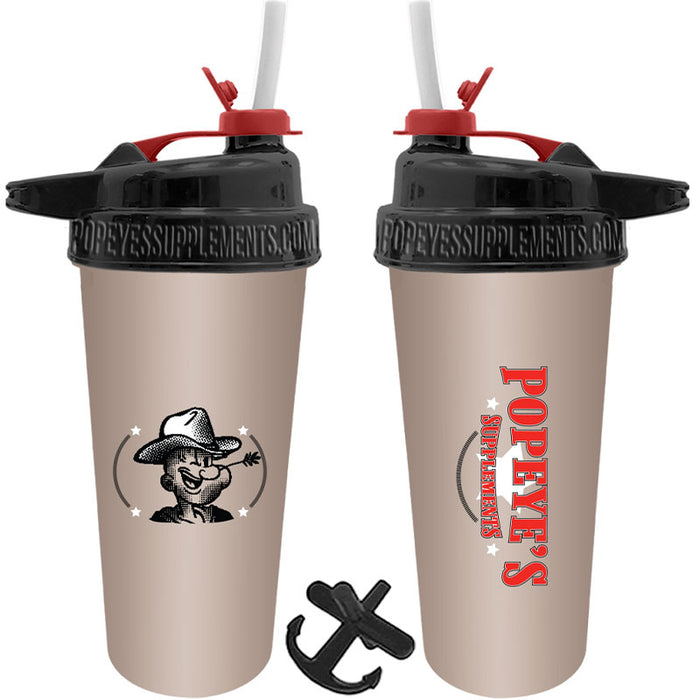 Popeye's Country Flip-N-Sip Shaker