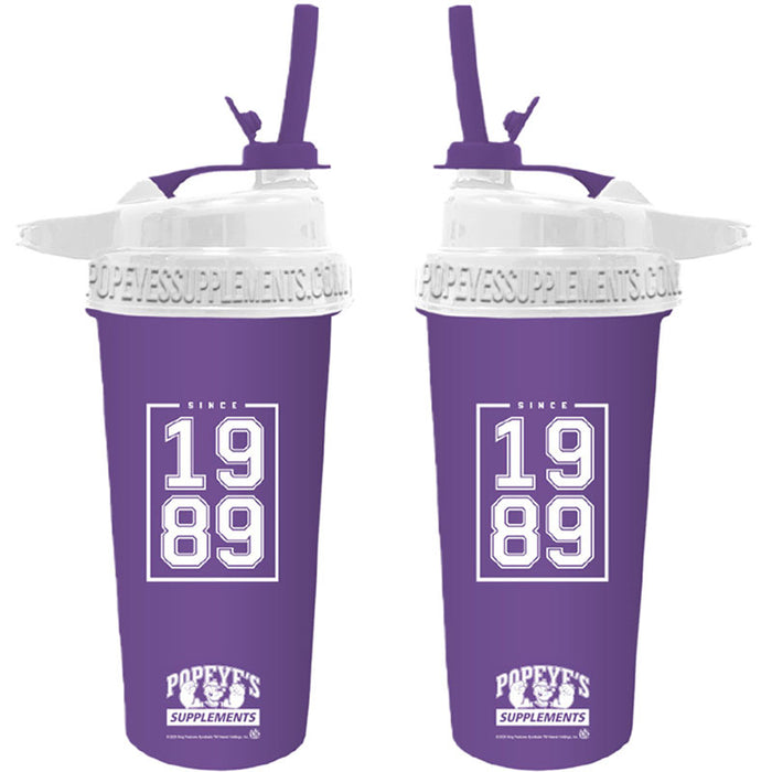 Popeye's 1989 Flip-N-Sip Shaker