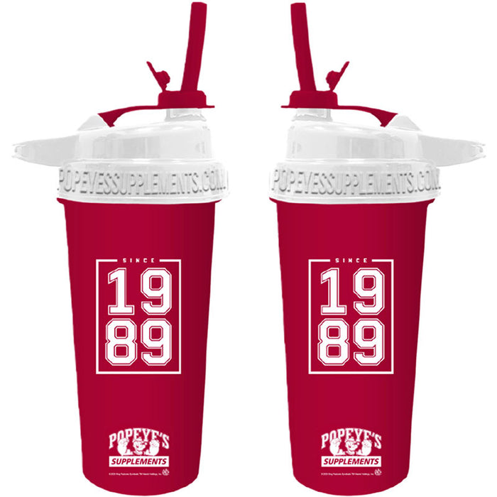 Popeye's 1989 Flip-N-Sip Shaker
