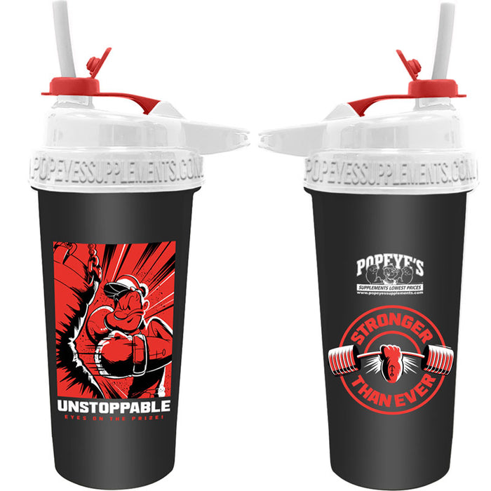 Popeye's Unstoppable Flip-N-Sip Shaker