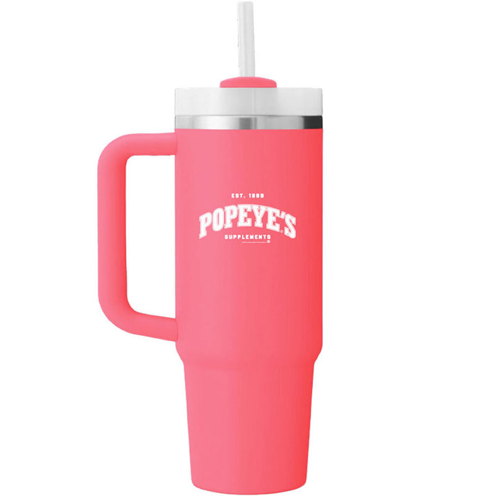 Popeye's Stainless Steel 40oz Tumbler Est. 1989