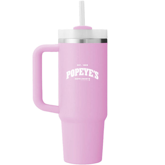Popeye's Stainless Steel 40oz Tumbler Est. 1989