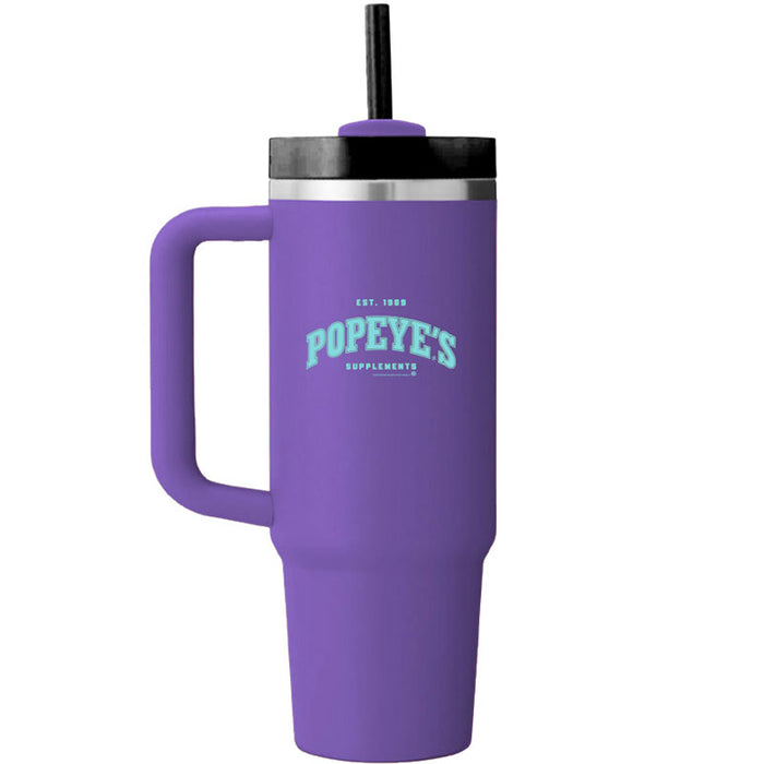 Popeye's Stainless Steel 40oz Tumbler Est. 1989