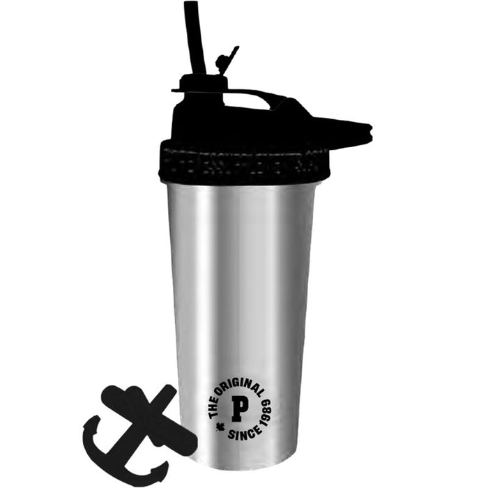 Popeye's Stainless Steel Shaker 32oz Silver Series