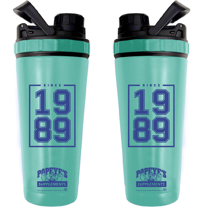 Popeye's Stainless Steel Double-Wall Water Bottle 25oz "1989"