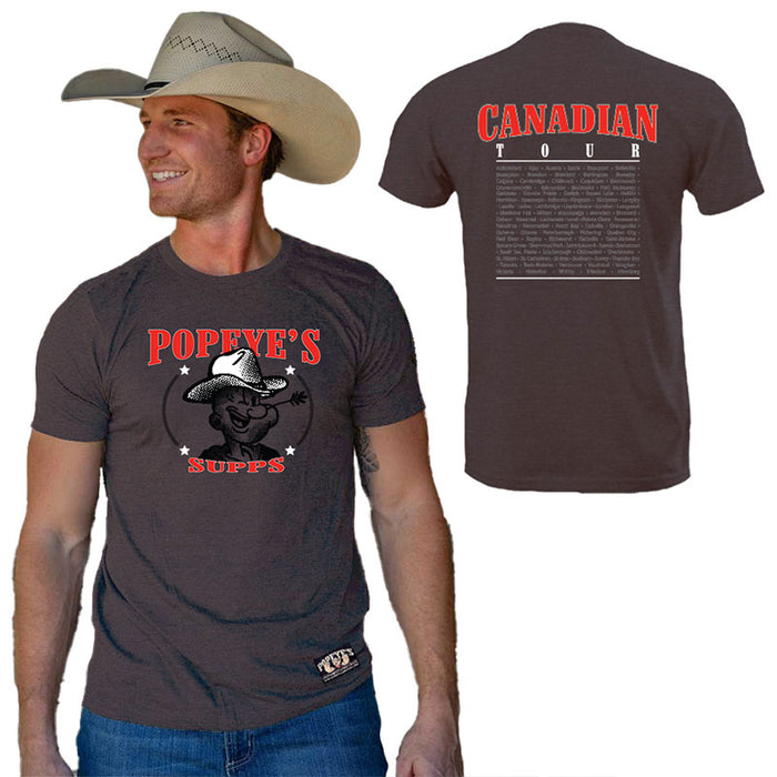 Popeye's Shirt Country Brown