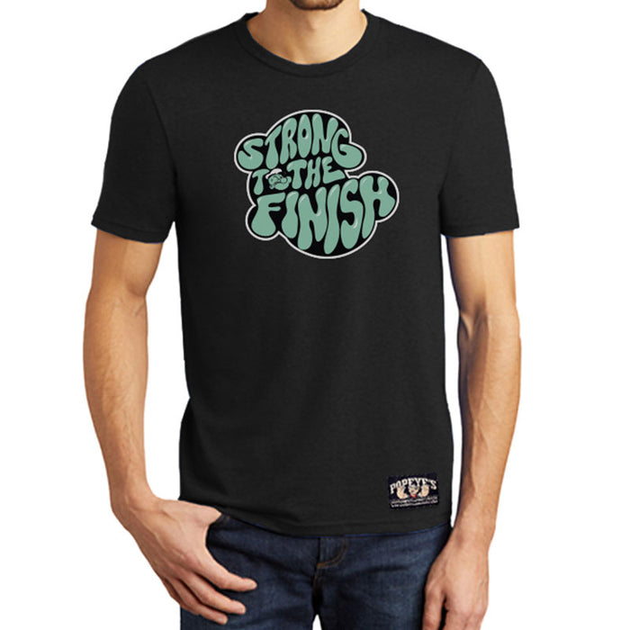 Popeye's Shirt "Strong To The Finish" Black