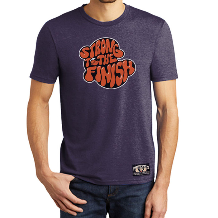 Popeye's Shirt "Strong To The Finish" Purple