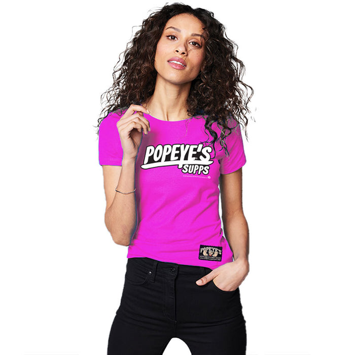 Popeye's Women's Shirt Popeye's Supps Pink