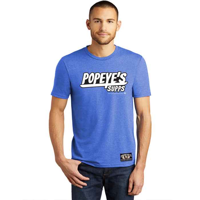 Popeye's Shirt Popeye's Supps Blue