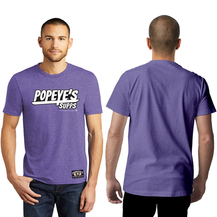 Popeye's Shirt Popeye's Supps Purple