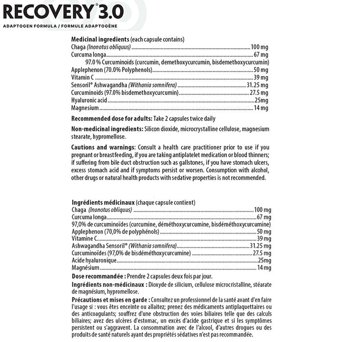 Purica Recovery 3.0 x-strength 144 ct (36 Servings)