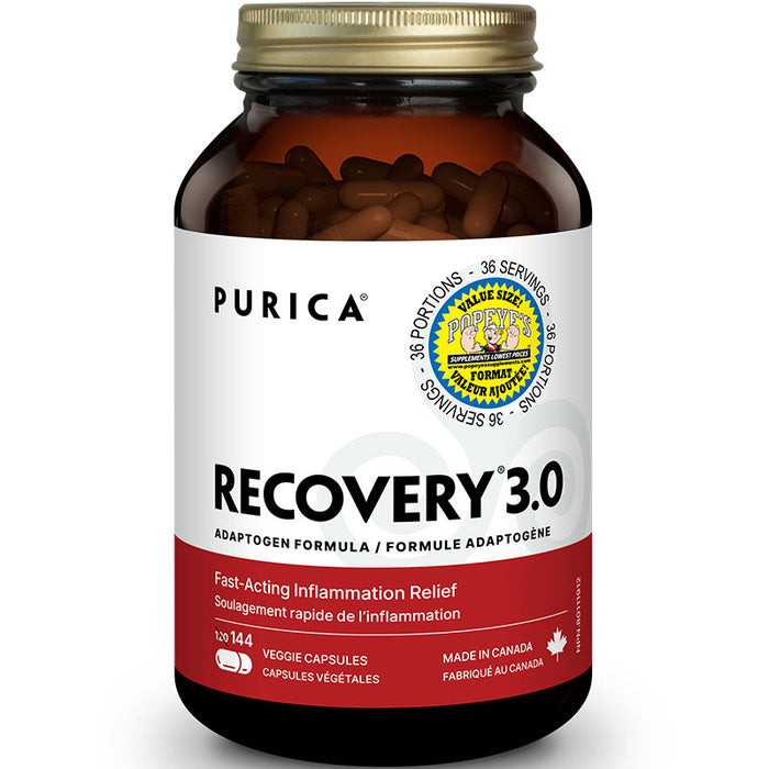 Purica Recovery 3.0 x-strength 144 ct (36 Servings)