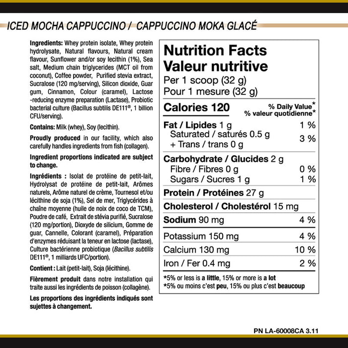 PVL IsoGold 3lb (45 Servings)