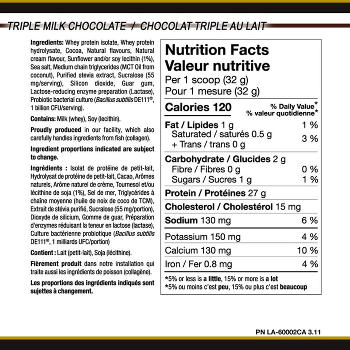 PVL IsoGold 3lb (45 Servings)