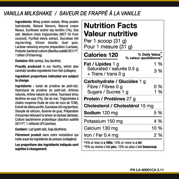 PVL IsoGold 3lb (45 Servings)