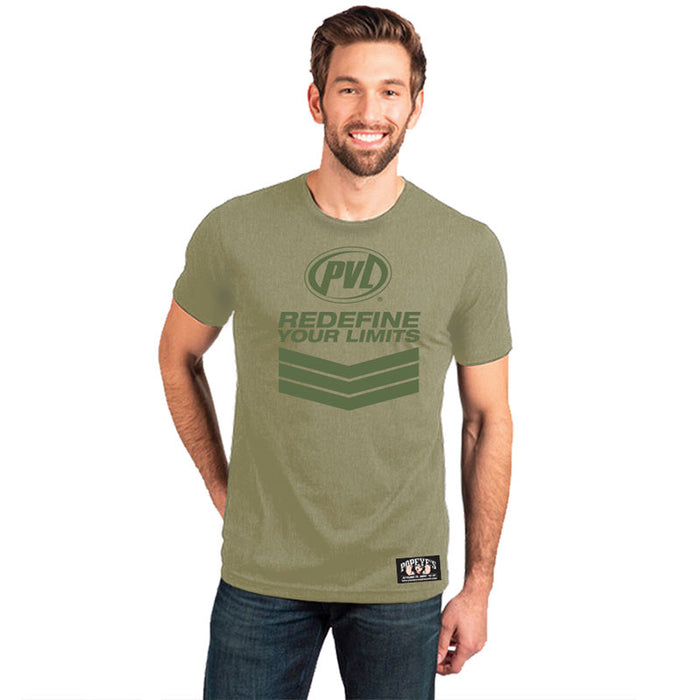 Popeye's PVL Shirt "Redefine Your Limits" Green