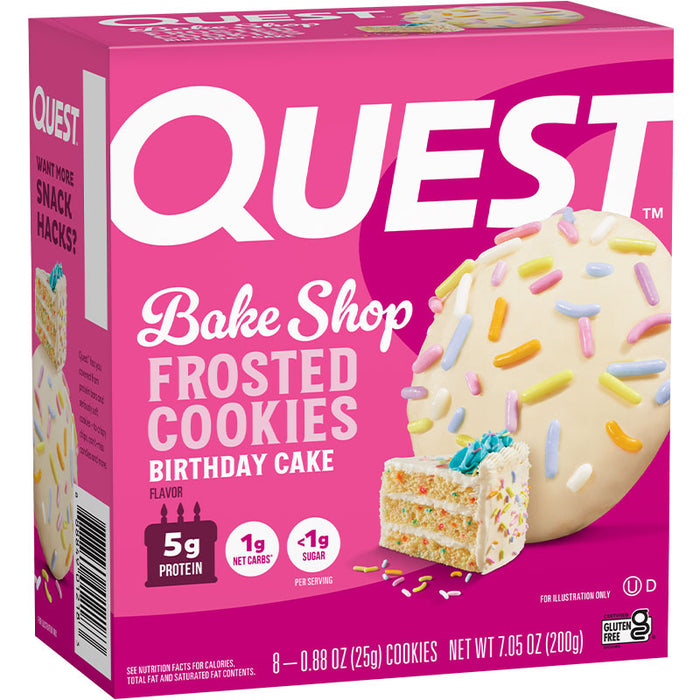 Quest Nutrition Frosted Cookie (Box of 8)