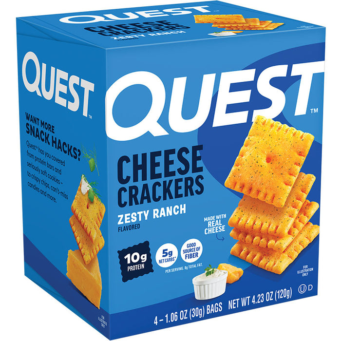 Quest Cheese Crackers (Box of 4)