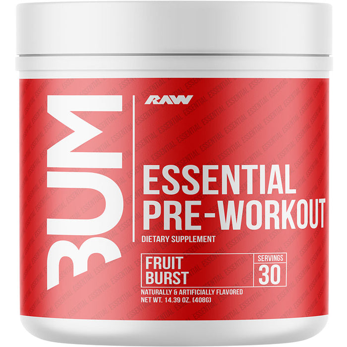 RAW CBUM Essential Pre-Workout 399g - 423g (30 Servings)
