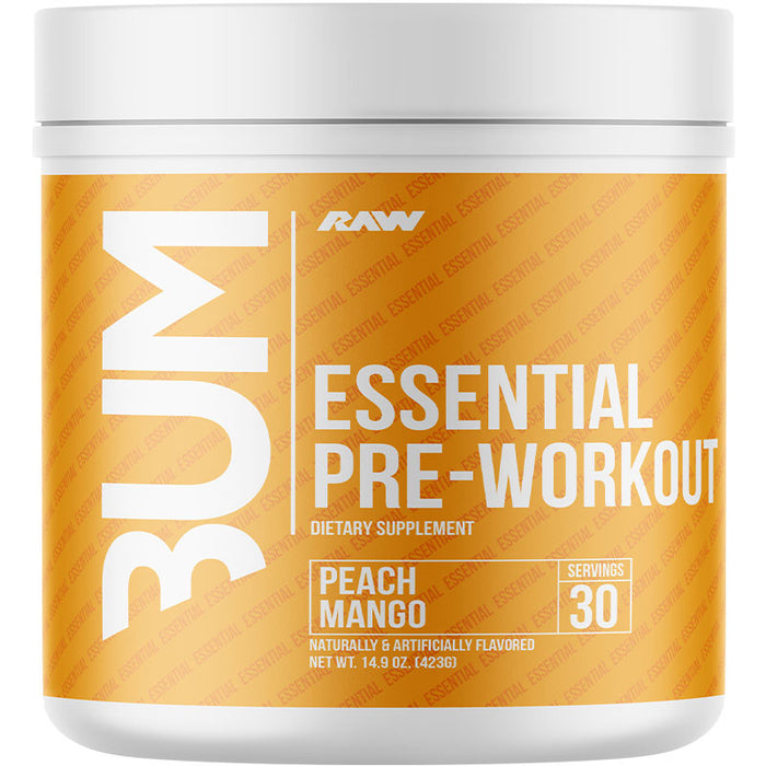 RAW CBUM Essential Pre-Workout 399g - 423g (30 Servings)