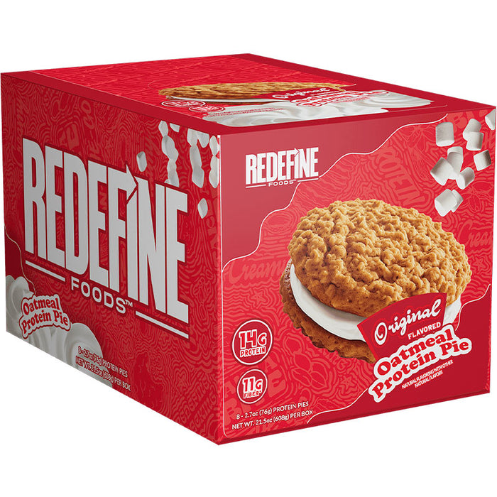 Redefine Oatmeal Protein Pie (Box of 8)