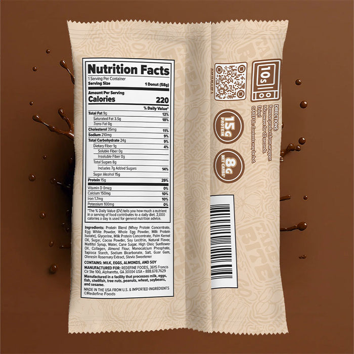 Redefine Protein Donut (Box of 8)