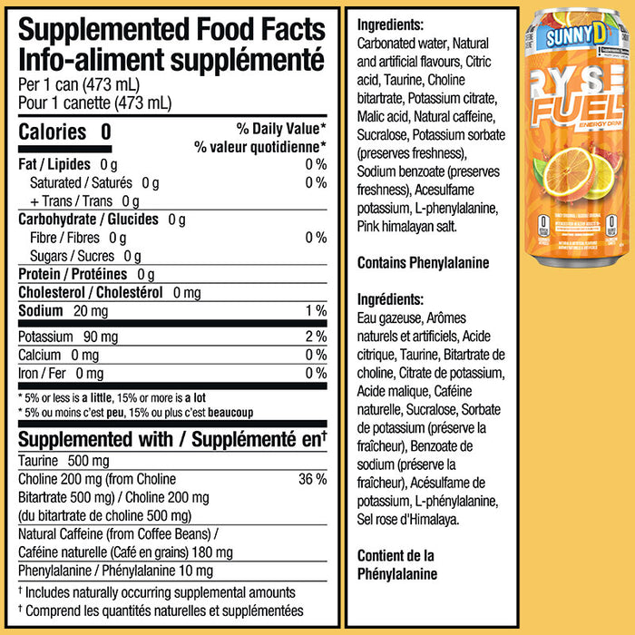 RYSE Fuel 473ml (1 Serving)