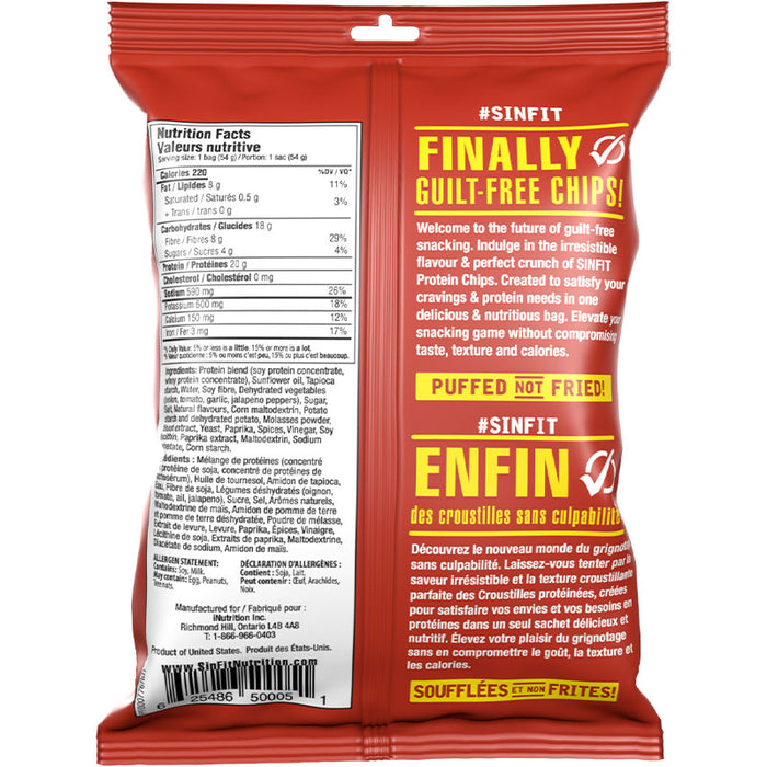 SinFit Protein Chips (Bag)