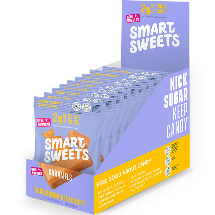 Smart Sweets Caramels Box of 14