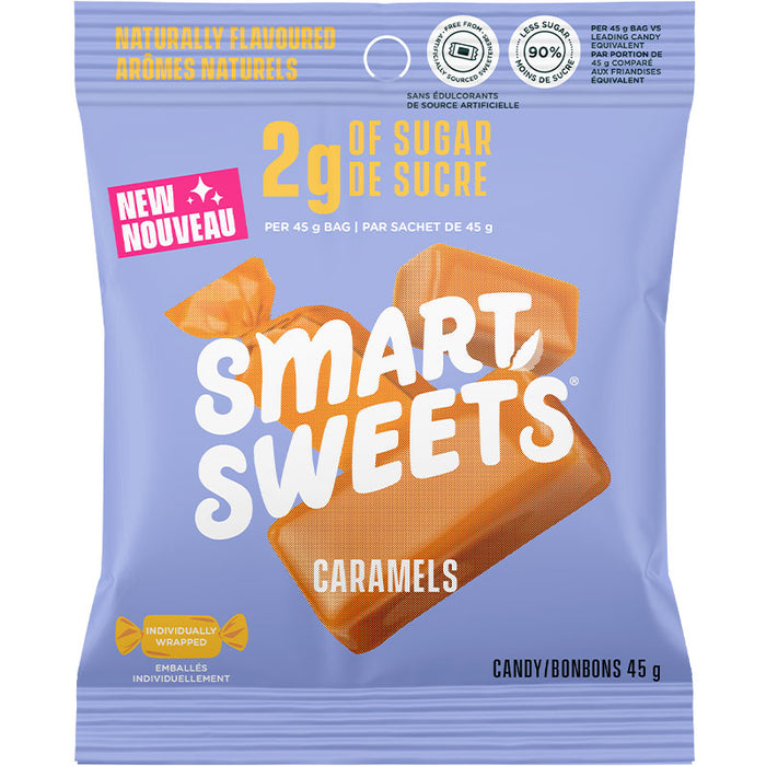 Smart Sweets Caramels Single 45g