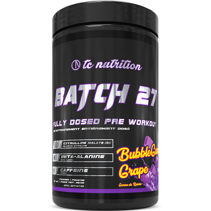 TC Nutrition Batch 27 360g (40 Servings)