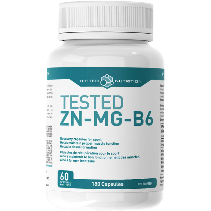 Tested ZN-MG-B6 180 cap (60 Servings)