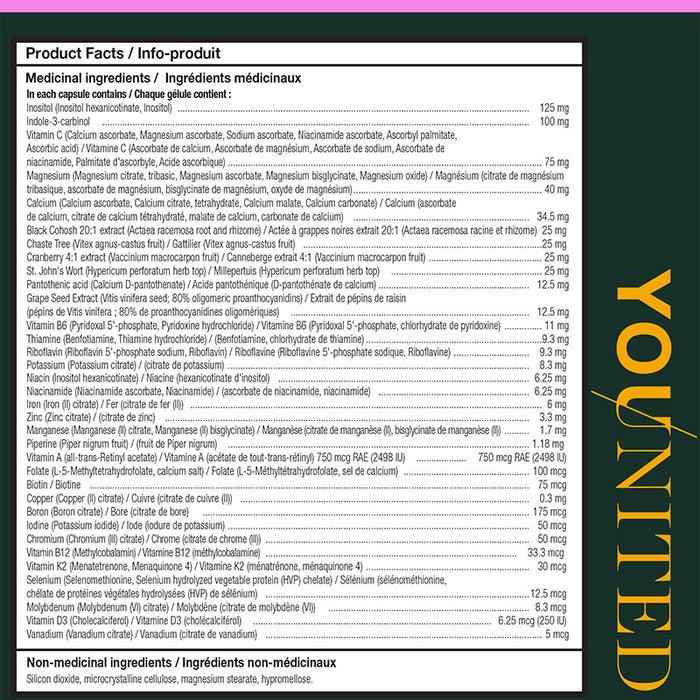 Younited Womens Active Multi 120 ct (30 Servings)