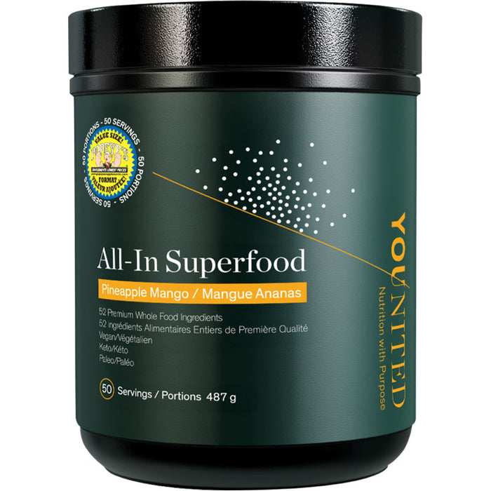 Younited All-In Organic Superfood 500g (50 Servings)