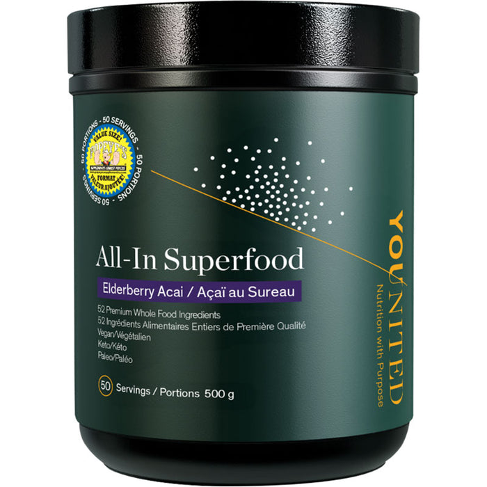 Younited All-In Organic Superfood 500g (50 Servings)