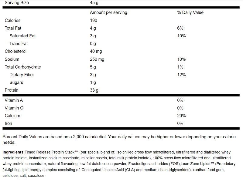 BioX Protein Fusion 4.4lb (45 Servings)