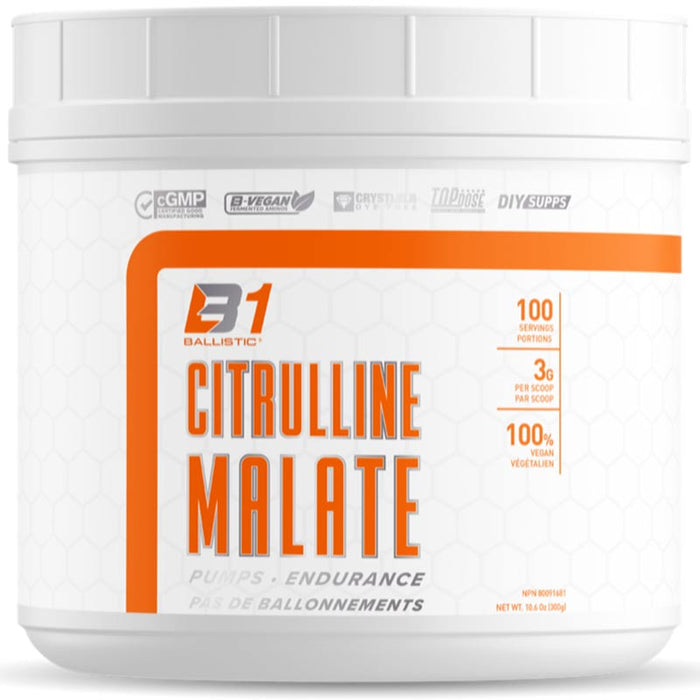 Ballistic Citrulline Malate 300g (100 Servings)