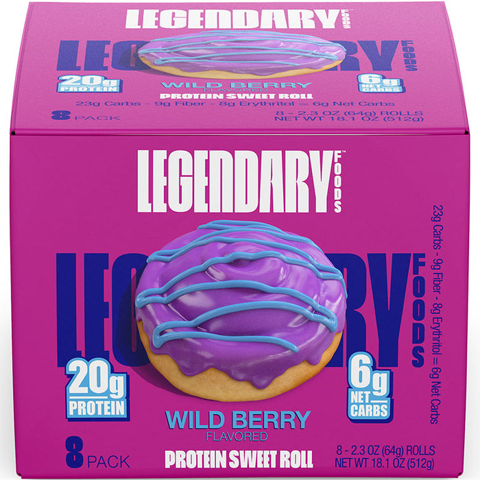 Legendary Foods Protein Sweet Roll (Box of 8)