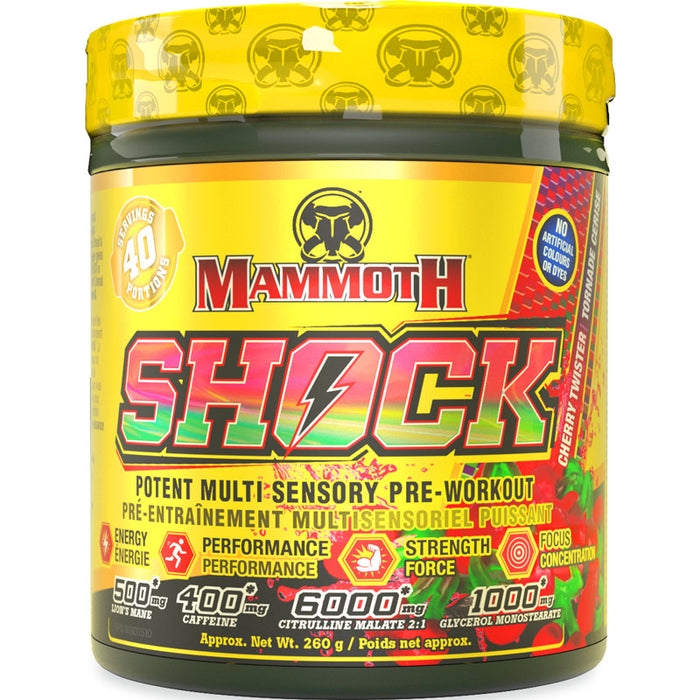Mammoth Shock 260g (20/40 Servings)