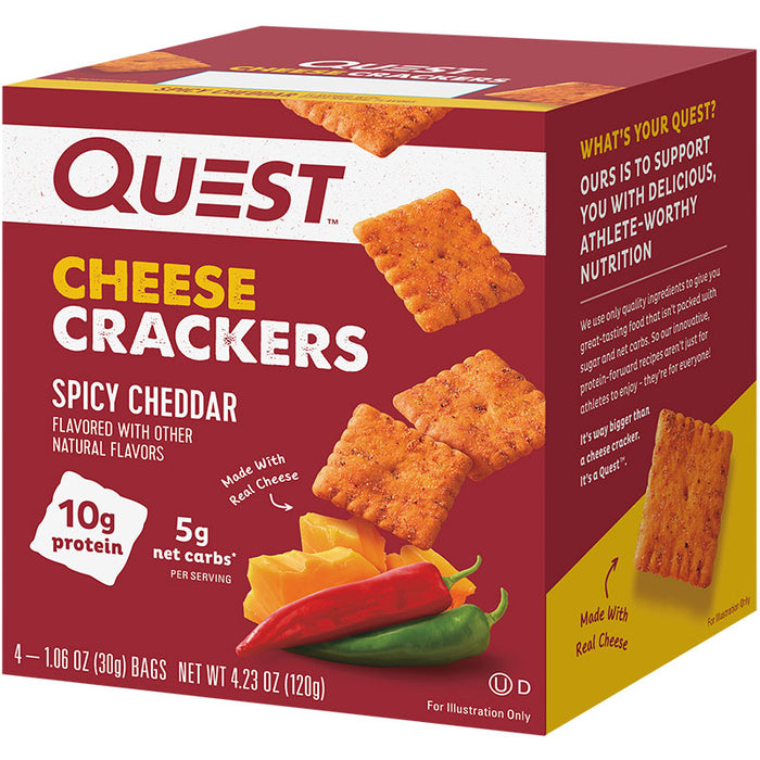 Quest Cheese Crackers (Box of 4)