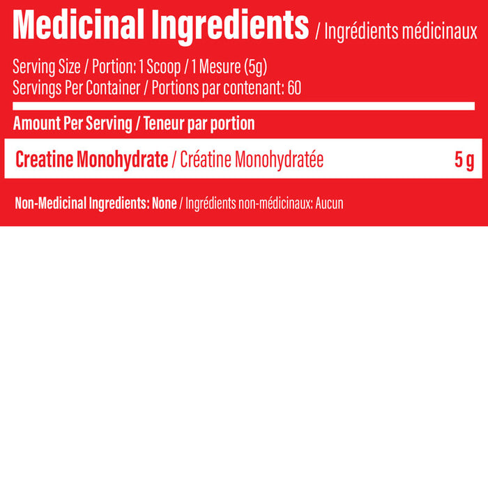 TCN Creatine Monohydrate 300g (60 Servings)