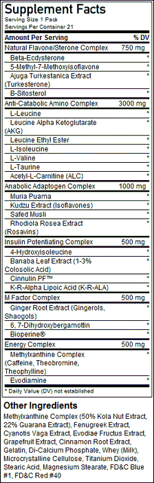 Universal Animal M Stack 21 pack